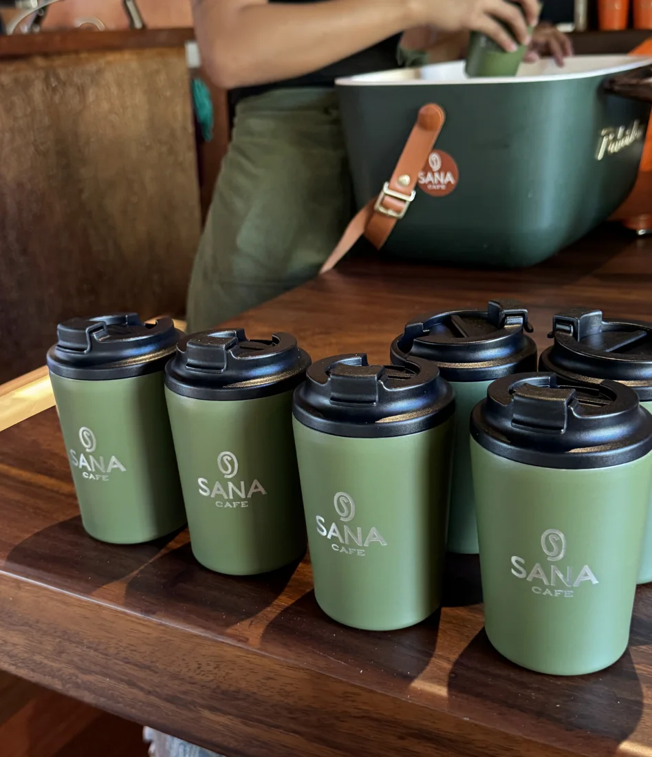 The SANA flask in olive