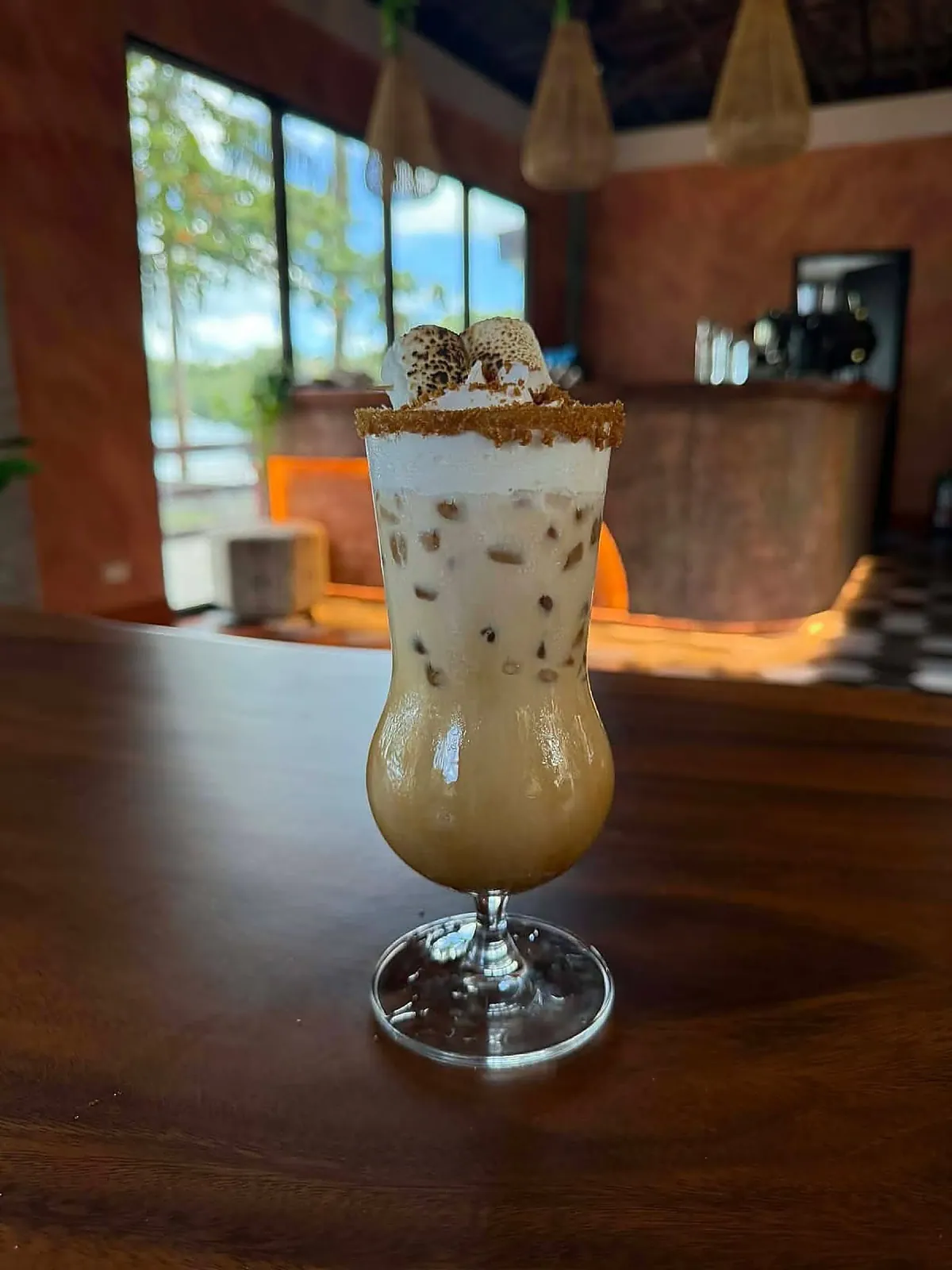 S'mores Oat Latte — a SANA signature