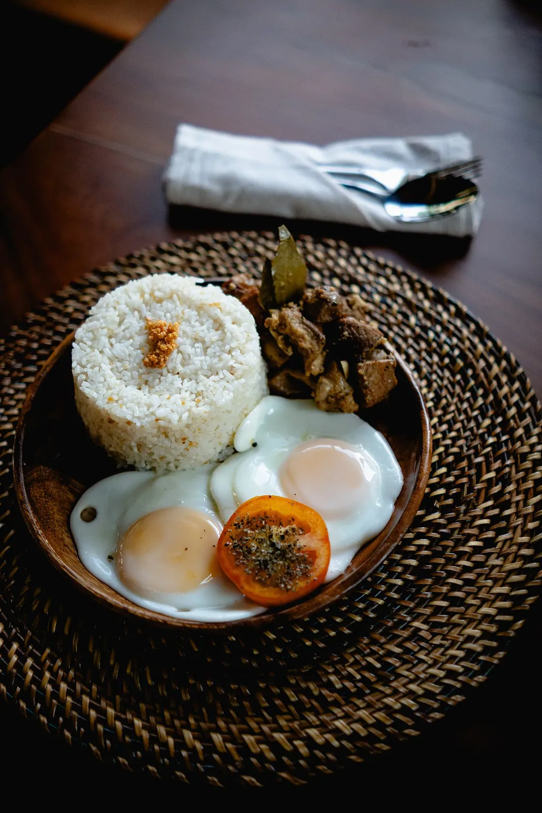 SANA White Adobo — rustic Filipino white adobo with pork