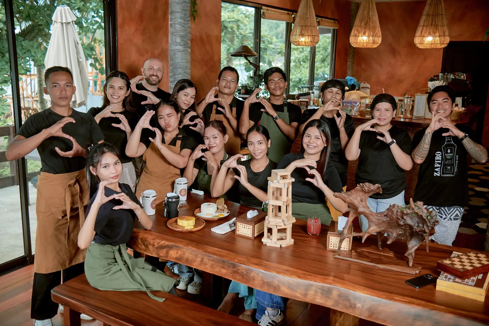 The full SANA crew